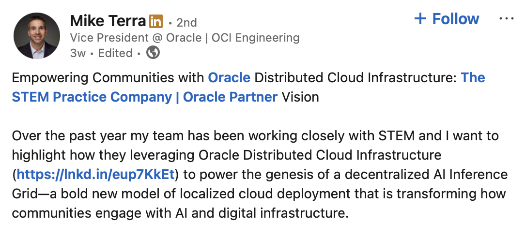 STEM Partners with Centroid Systems to Build Community Clouds